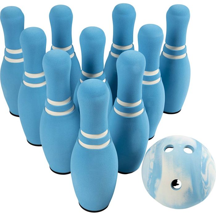 Mega Foam Bowling, H: 34 cm, 11 deler/ 1 pk.