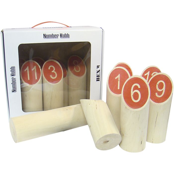 Kubb med tall, 1 sett