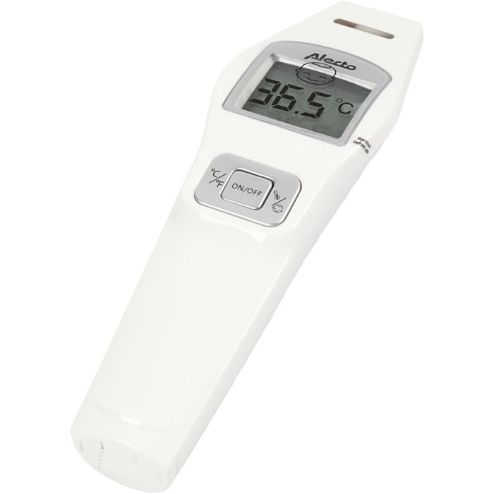 Infrarødt pannetermometer med opplyst LCD-display, 1 stk.