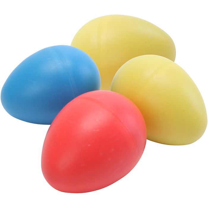 Rasleegg i plast, str. 5 x 4 cm, 4 stk./ 1 pk.