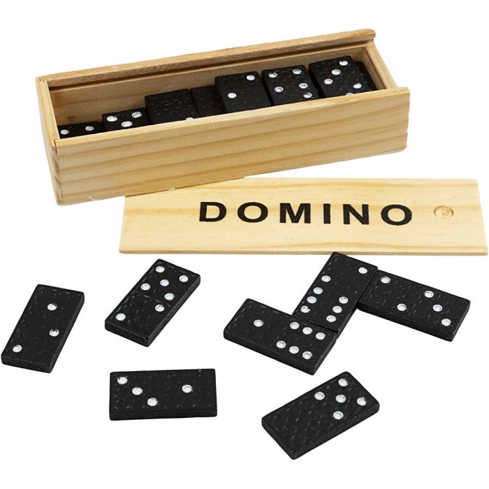 Domino, DK, 28 brikker, 1 stk., Dansk tekst