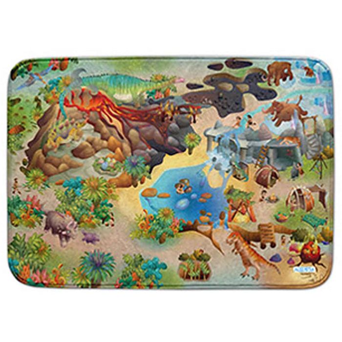 Leketeppe, dinosaur, str. 100x150 cm, 1 stk.