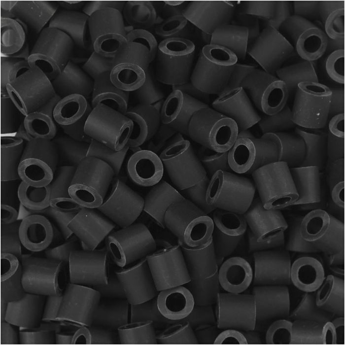 NABBI BioBeads, str. 5x5 mm, hullstr. 2,5 mm, medium, svart, 1000 stk./ 1 pk.
