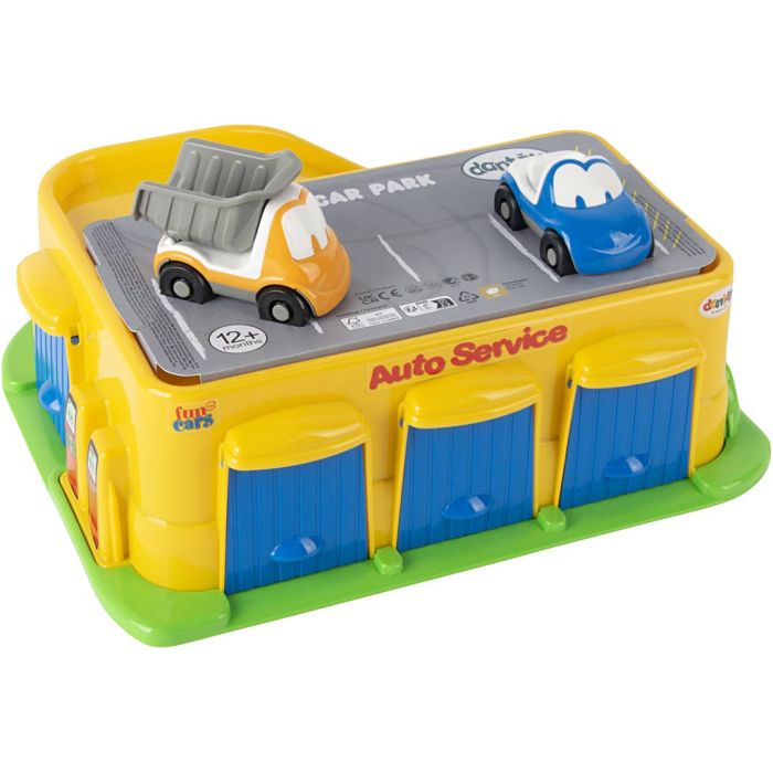 dantoy FunCars bilverksted, str. 35x28x17 cm, 1 stk./ 1 pk.