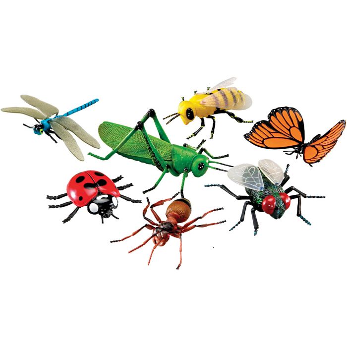 Jumbo Insekter, 7 stk./ 1 pk.