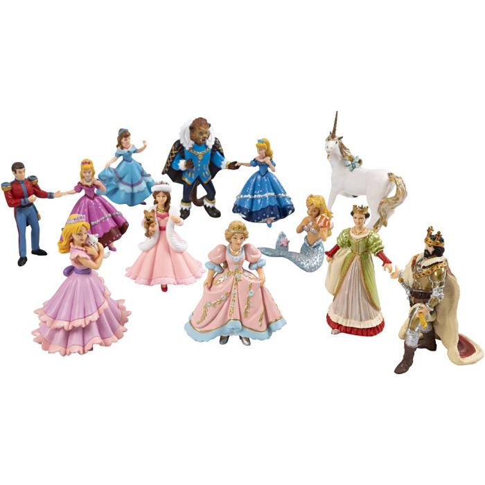 papo Eventyrfigurer, str. 6-9 cm, 12 stk./ 1 sett
