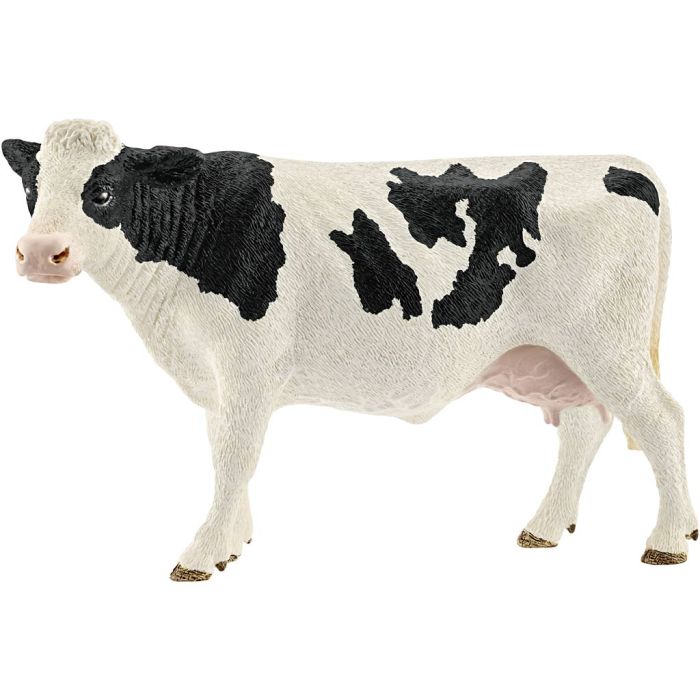 Schleich Bondegårdsdyr, Ku, str. 8,1x12,5x6,2 cm, 1 stk.