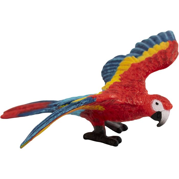 Schleich Ville dyr, Ara papegøye, str. 5,3x8,3x8,4 cm, 1 stk.