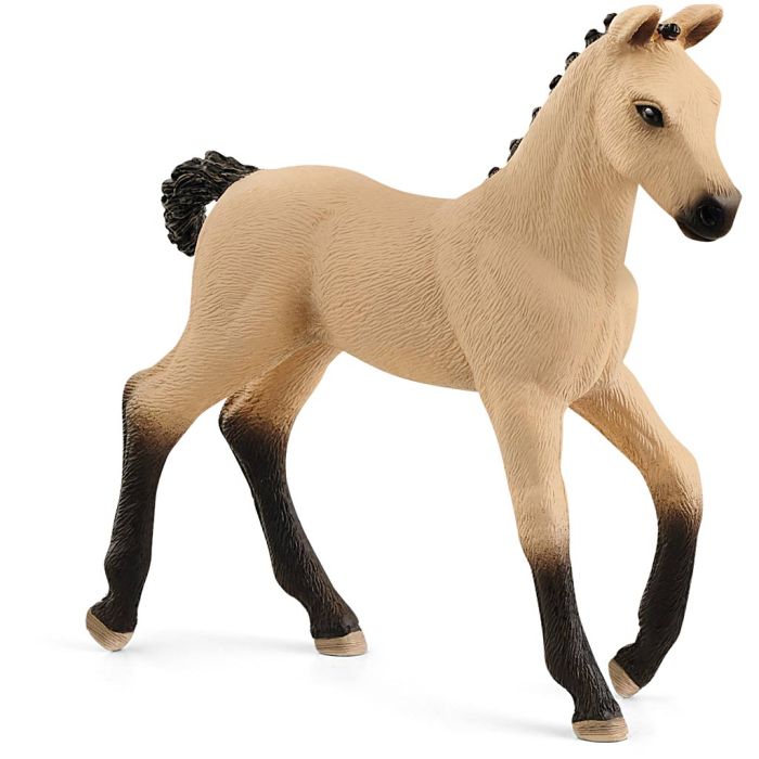 Schleich Hester, Rødgul Hannoveraner-føll, str. 8x8,2x2,5 cm, 1 stk.
