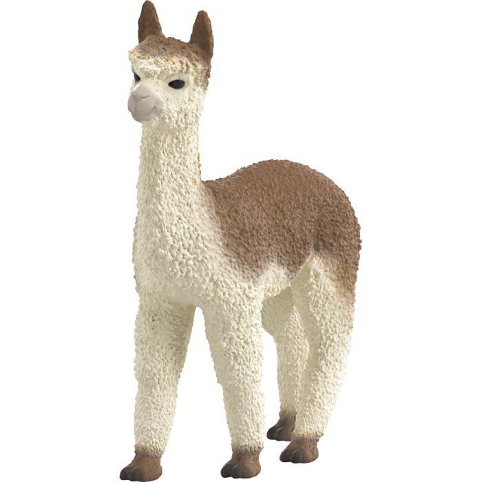 Schleich Bondegårdsdyr, Alpakka, str. 7x2+2x8 cm, 1 stk.