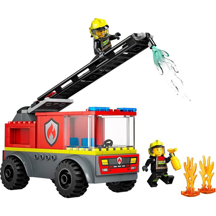 LEGO® City Brannbil med stige, 82 deler/ 1 pk.