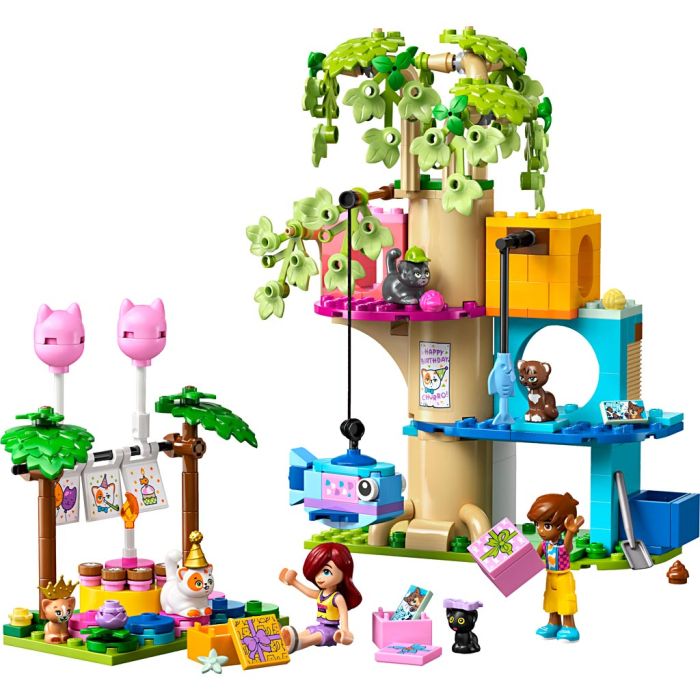 LEGO® Friends Kattens bursdagsfest og leketre, 321 deler/ 1 pk.