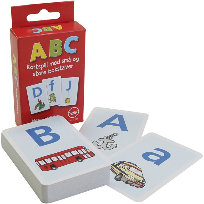 ABC-kortspill, 1 stk.