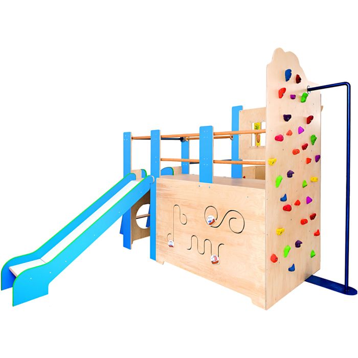 Lekeskip i tre, H: 240, D: 340 cm, L: 550 cm, 1 sett