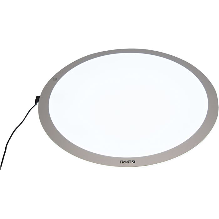 Lyspanel, H: 8 mm, dia. 60 cm, 1 stk.