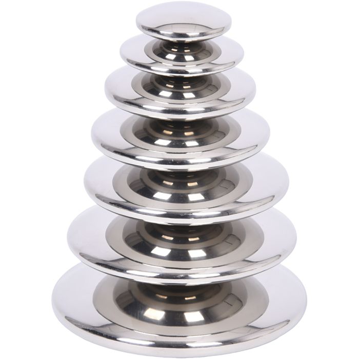 Sensoriske Speilsteiner, str. 5-14 cm, 7 stk./ 1 sett