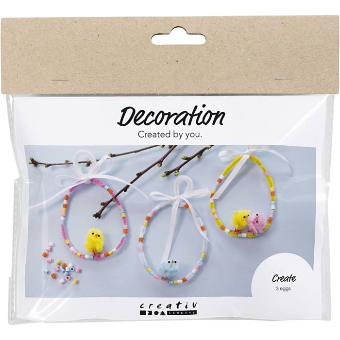 Mini DIY Kit Dekorasjon, ass. farger, 1 pk.