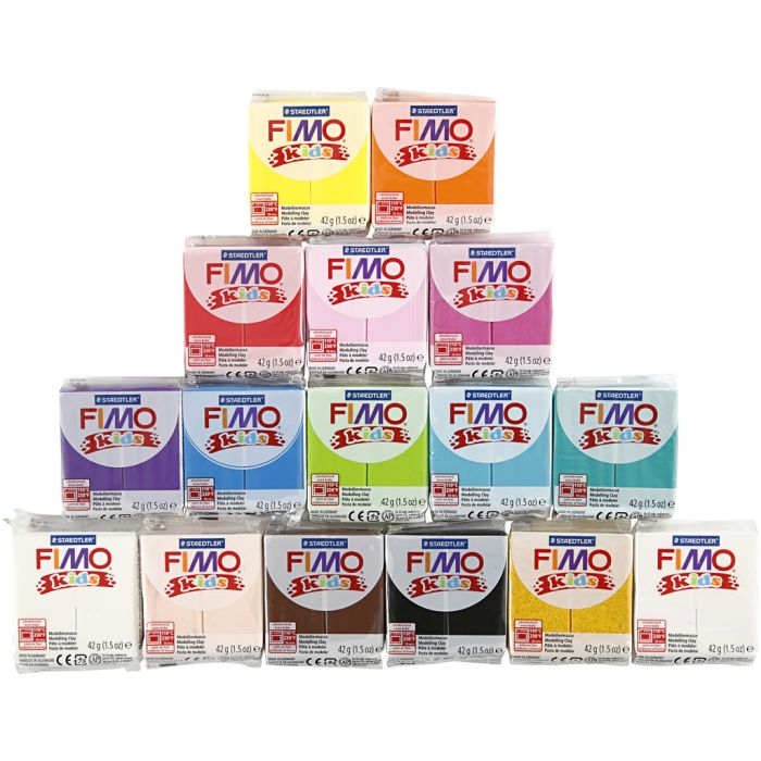 FIMO® Kids Leire, 32x42 g/ 1 pk.