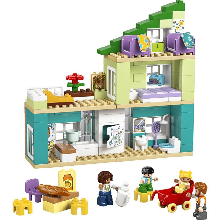 LEGO® DUPLO® 3-i-1 Familiehus, 166 deler/ 1 pk.