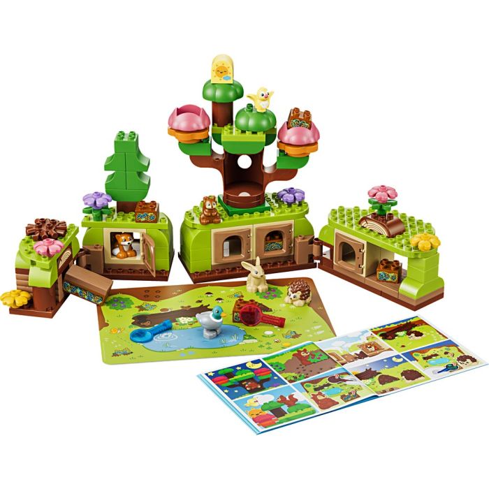 LEGO® DUPLO® Oppdagelsesskog med ville dyr, 131 deler/ 1 pk.