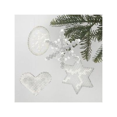 Juleoppheng med rørperler