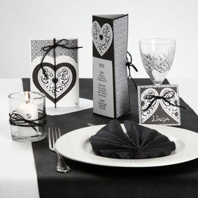Kortserie med designpapir