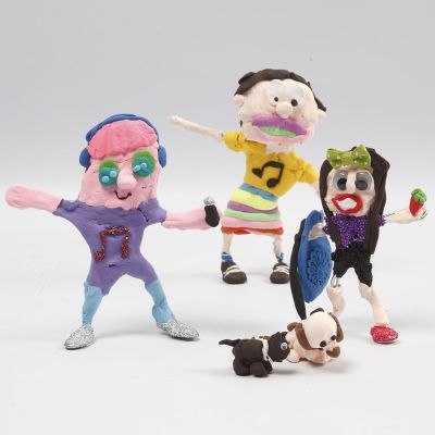 Fantasifulle figurer av bonzaitråd