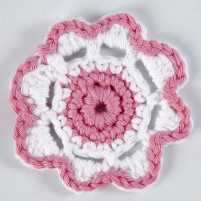 Heklede blomster