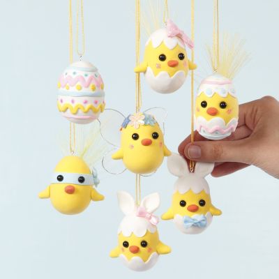 P&aring;skekyllinger av isoporegg av Silk Clay
