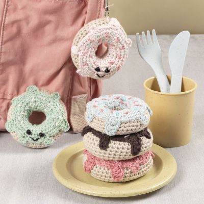 Heklet donut n&oslash;kkelring
