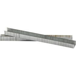 Stiftekramper , H: 8 mm, B: 10,5 mm, tykkelse 0,7 mm, gr&aring;, 1000 stk./ 1 pk.