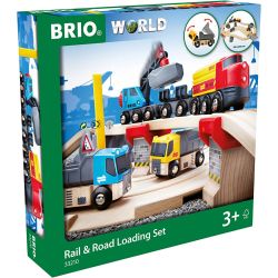 BRIO tog- og veilastersett