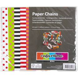 Guirlanderstrimler med print