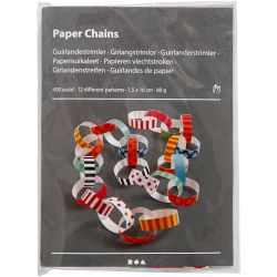 Guirlanderstrimler med print