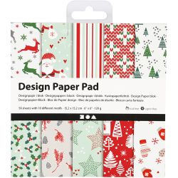 Blokk med designpapir