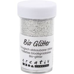 Biologisk nedbrytbart glitter