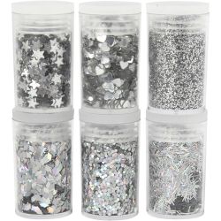 Biologisk nedbrytbart glitter og paljetter
