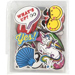 Soft stickers