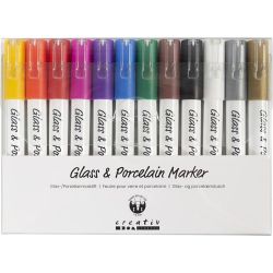 Glass- og porselenstusj
