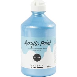 Metallisk akrylmaling