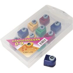 Håndstansejern i koffert