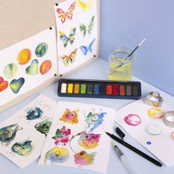 Akvarellsett