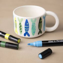 Glass- og porselenstusjer