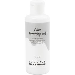 Linoleumsmaling, hvit, 85 ml/ 1 fl.