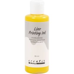Linoleumsmaling, gul, 85 ml/ 1 fl.