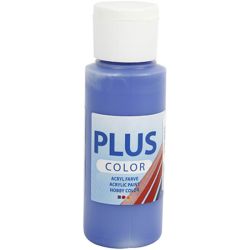Plus Color Hobbymaling, ultra marine, 60 ml/ 1 fl.