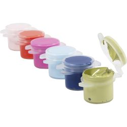 Plus Color Hobbymaling, sterke farger, 6x5 ml/ 1 pk.
