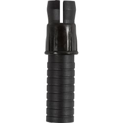 Oljepastellholder, L: 6,2 cm, dia. 1 cm, svart, 3 stk./ 1 stk.