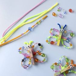 Piperenser, L: 30 cm, tykkelse 6 mm, colorful, 25 ass./ 1 pk.