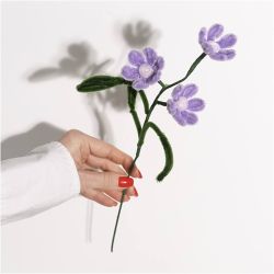 Piperenser, L: 30 cm, tykkelse 6 mm, lilla, 50 stk./ 1 pk.